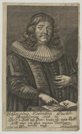 Bildnis des Jacobus Eberhardi
