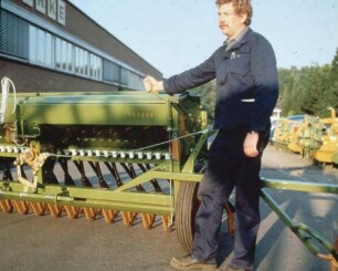 Mechanische Schardruckverstellung