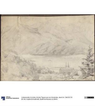 Kloster Tegernsee von Nordosten