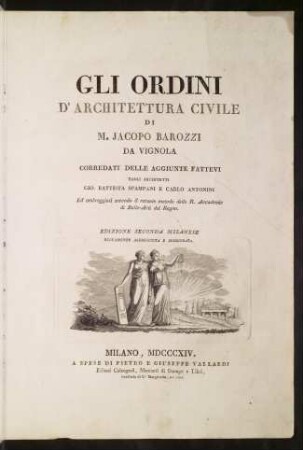 Gli ordini d' architettura civile