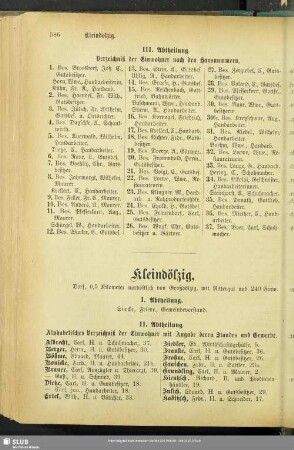 Kleindölzig