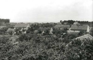 Großdubrau. Teilansicht des Ortes