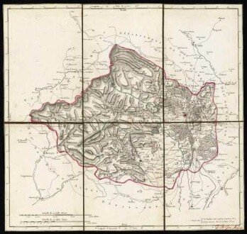 Atlas National de France en départements