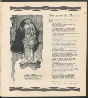 Nocturno de Chopin : Ilustración de Rezaval
