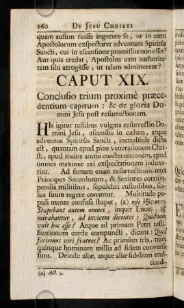 160-161, Caput XIX