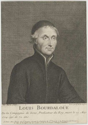 Bildnis des Louis Bourdaloüe