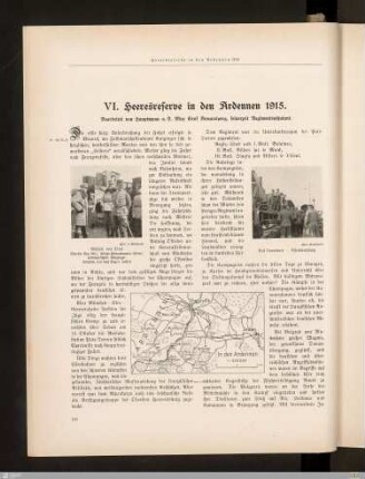 VI. Heeresreserve in den Ardennen 1915