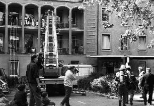 Freiburg im Breisgau: Feuerwehrübung an der Frauenklinik des Universitätsklinikums