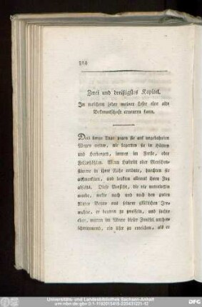 Zwei und dreißigstes Kapitel. In welchem jeder meiner Leser eine alte Bekanntschaft erneuern kann.