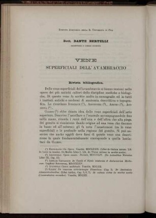 Vene Superficiali Dell' Avambraccio