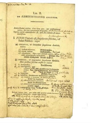 Lib. II. De Administranda Civitate