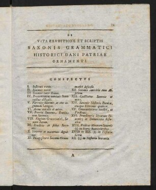 i, Vita Eruditione et Scriptis