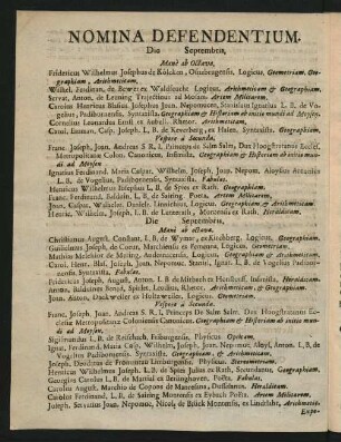 Nomina Defendentium