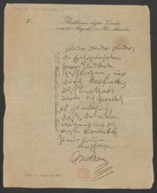 Brief an Anton Schindler : 17.03.1827