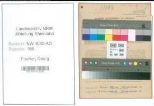 Entnazifizierung Georg Fischer , geb. 25.05.1901 (Vollziehungsbeamter)