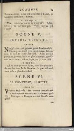 Scene V. Lepine, Lisette