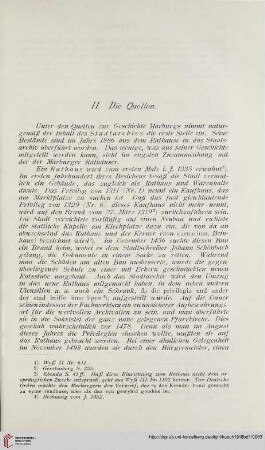 II. Die Quellen