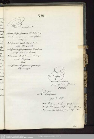 XIII., 9. Juni 1856