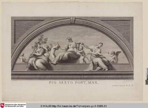 [Prudentia umgeben von Fortitudo und Temperantia]