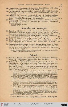 Schweden und Norwegen (Nr. 301 - 305)