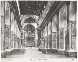Kathedrale, Amalfi: Innenraum