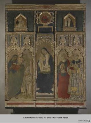 Madonna mit den heiligen Matthäus, Johannes, Katharina und Laurentius