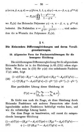 12. Allgemeine Form der Fundamentallösungen für die homogene Gleichung.