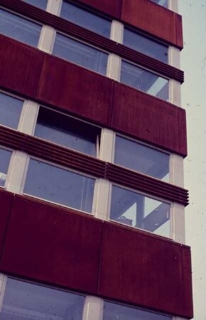 Hüttenwerke (HOAG) Oberhausen: Detail Fassade