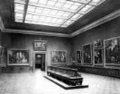 Aufstellung der Gemäldegalerie und der Skulpturensammlung im Kaiser-Friedrich-Museum, Raum 63, Gemälde von Rubens und van Dyck
