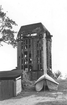 Zwochau-Grabschütz (devastiert). Körnermühle, Bockmühle