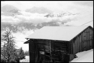Beatenberg: Schober im Schnee