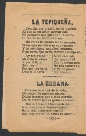 La cubana.
