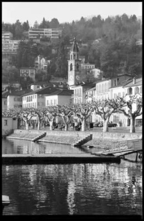 Ascona: Hauptkai mit Kirche