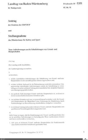214: Landtag Baden-Württemberg, Beilagen, 1991, Bd. 37