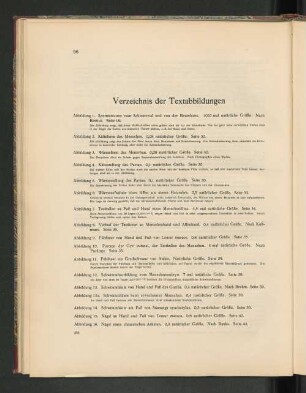 Verzeichnis der Textabbildungen