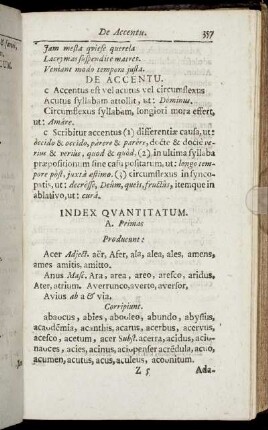 De Accentu.
