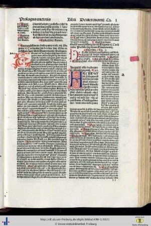 Liber Deuteronomii.