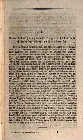 Franz von Sickingens Thaten, Plane, Freunde und Ausgang, 2