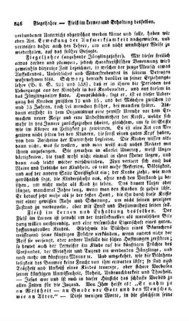 Flegeljahre, (angehende Jünglingsjahre)