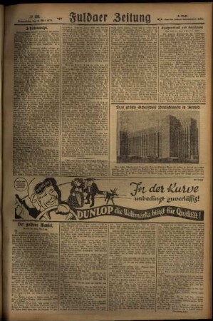 Dritte Ausgabe vom Donnerstag, den 09. Mai 1929.