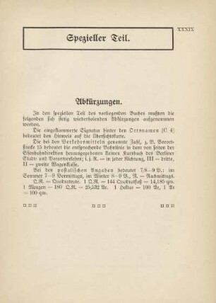 Spezieller Teil