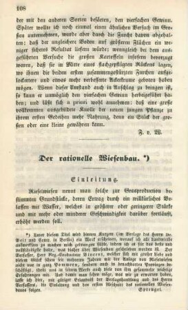 Der rationelle Wiesenbau.