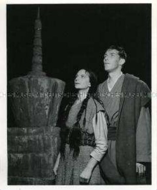 Uraufführung des Stückes "Im himmlischen Garten" von Harald Hauser im Städtischen Theater Leipzig