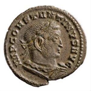 Münze, Follis, Aes 2, 313 - 314 n. Chr.
