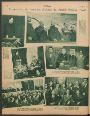 Inauguración de cursos en el Centro de Estudios Cardenal Pacelli