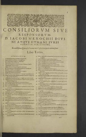 Consilium CCI. - CCVI.