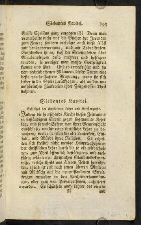 193-200, Siebentes Kapitel.