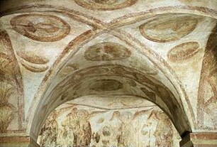 Gewölbemalereien mit symbolischer Darstellung des Kanons der Meßliturgie