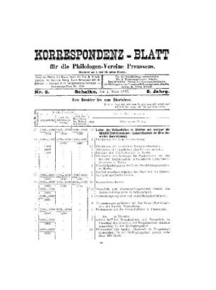 Vom Direktor bis zum Oberlehrer
