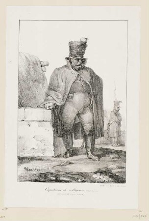 Capitaine des voltigeurs, tenue de guerre, aus: "Infanteriekostüme 1809"